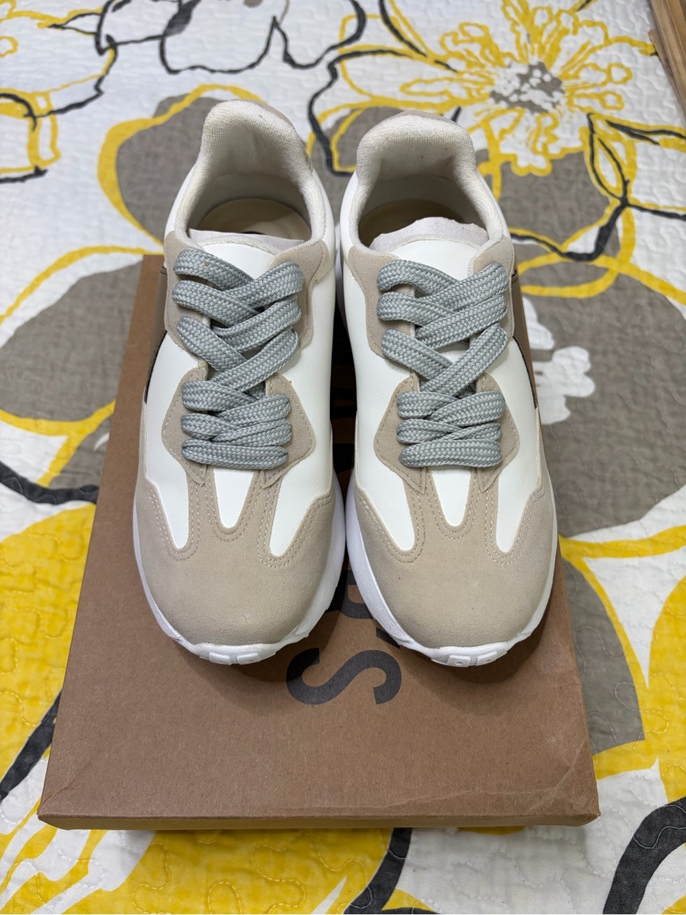Maker’s Fashion Now Smith 2 Sneakers Size 6 Neutral Brown Beige